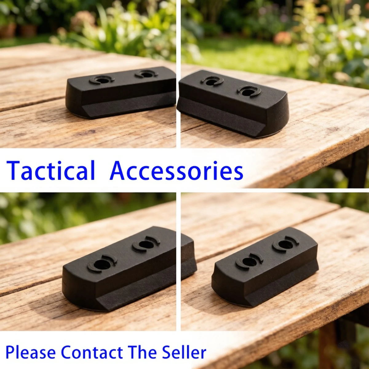 Accesorio táctico de enlace y anclaje para equipamiento