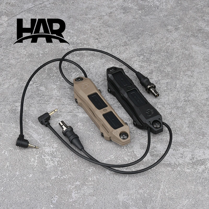 WADSN Interruptor de presión táctico SF doble función M-LOK/Keymod