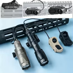 Surefire Linterna táctica M300 M600 con interruptor presión remoto MLOK