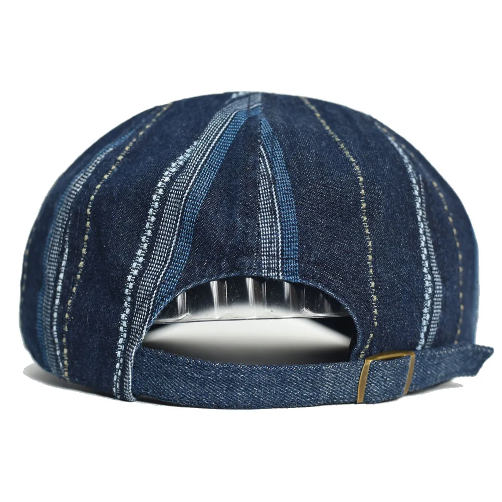 Sombrero octogonal plano en estilo retro
