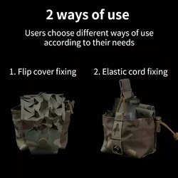 Granada Frag Bolsa táctica MOLLE multifuncional para cinturón