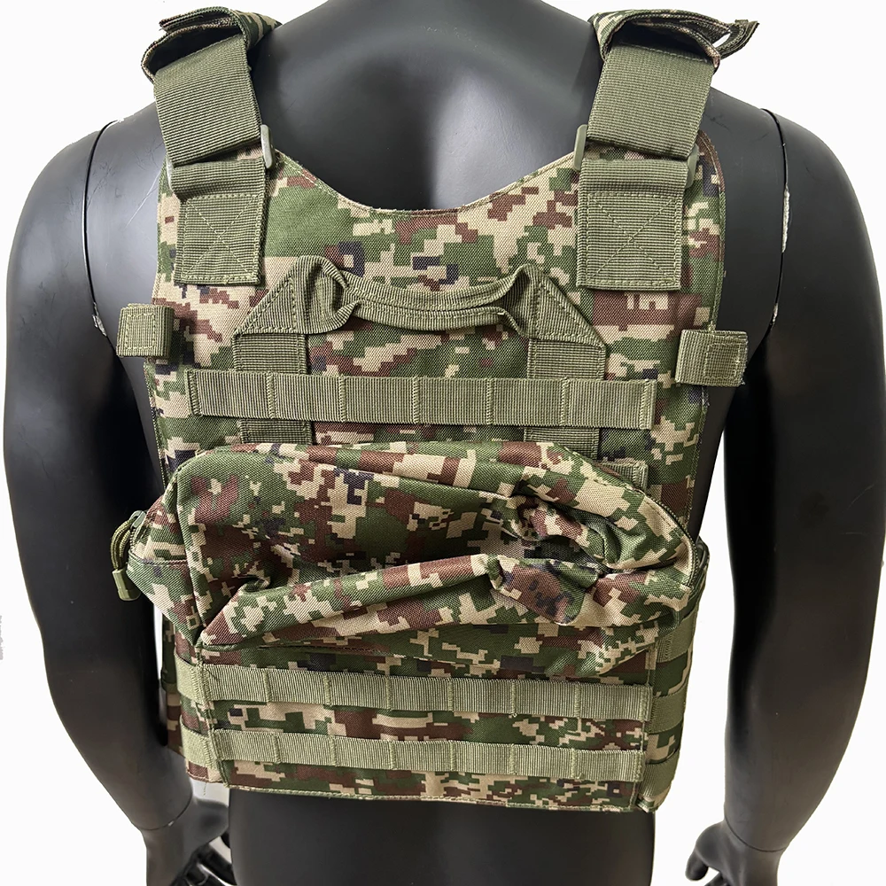 Chaleco táctico camuflaje español desmontable rápido con protección - imagen 5