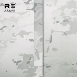 MC Alpine cinta de poliéster táctica camuflaje blanco nieve