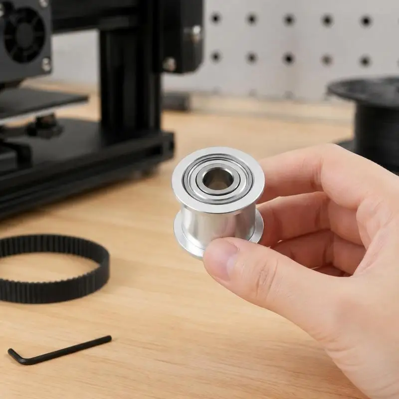 Polea tensora metálica para correa del eje XY de impresora 3D - imagen 5