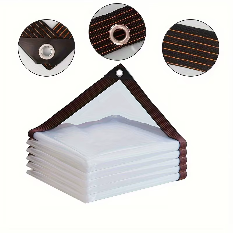 Lona impermeable transparente con protección UV para exterior - imagen 4