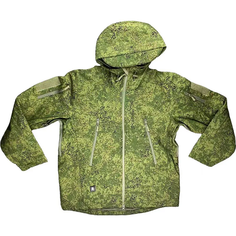Little Green EMR Chaqueta táctica concha suave forro polar impermeable - imagen 4