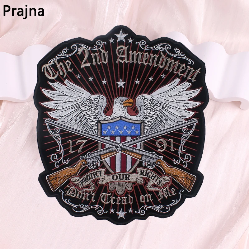 Parche bordado punk motociclista espalda para chaqueta y vaquero - imagen 5