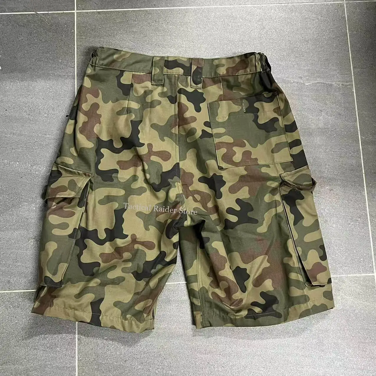 Pantalones cortos tácticos de verano camuflaje selva tigre ripstop