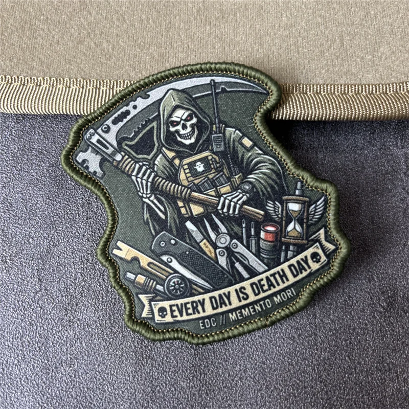 Parche táctico con velcro para ropa, insignia de moral militar - imagen 3