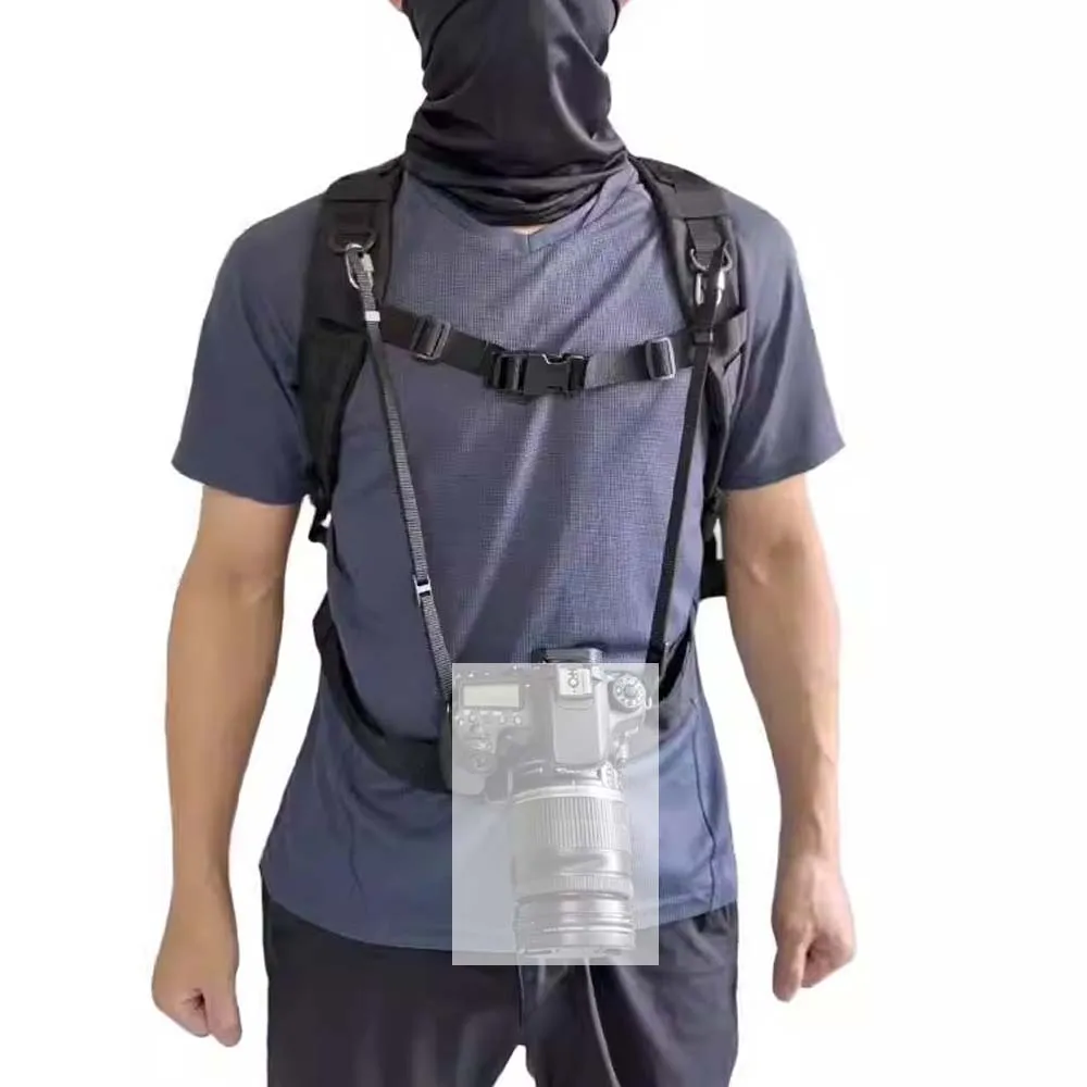 Mochila táctica de cámara DSLR con correa de liberación rápida - imagen 3