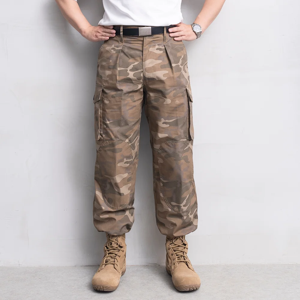 Pantalones BDU multibolsillos camuflaje tigre y lagarto antiséquía - imagen 3