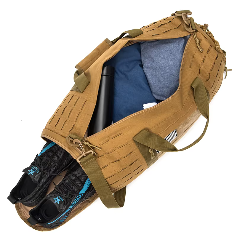 Bolsa táctica de lona 40L – Gimnasio, viaje y entrenamiento - imagen 2