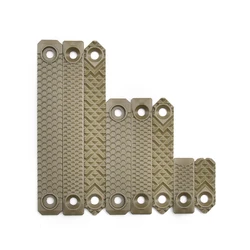 Cubierta riel M-LOK antideslizante panal para manos AR15 Airsoft