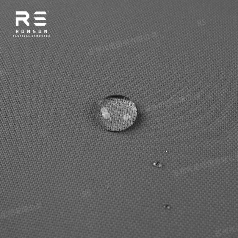 Tela táctica Cordura nylon gris lobo con recubrimiento PU - imagen 2