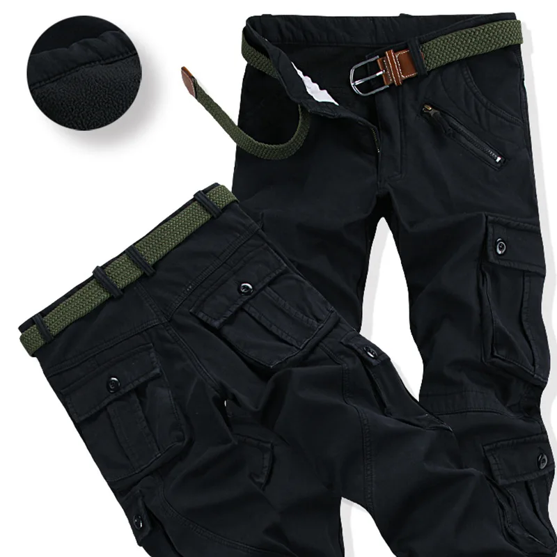 Pantalones tácticosPolares térmicos multi-bolsillo campo y outdoor - imagen 2