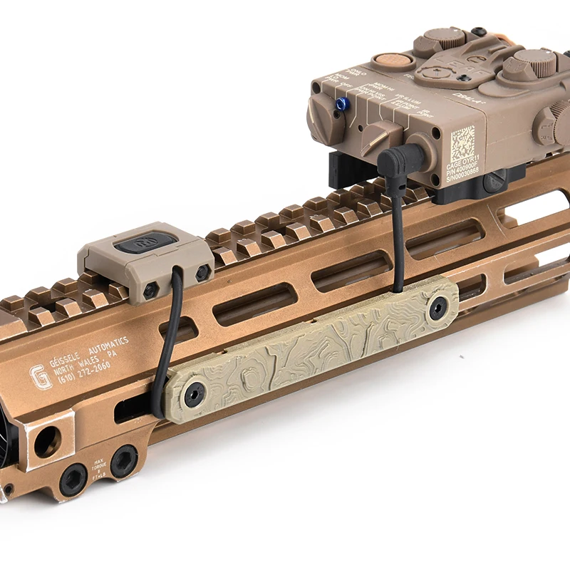 WADSN Protección de mano M-LOK para riel, cobertura táctica de plástico - imagen 2