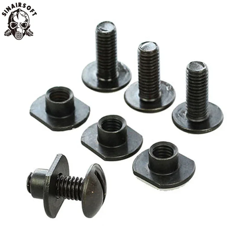 SINAIRSOFT Tornillos Casco Táctico MICH FAST para Airsoft y Paintball - imagen 4