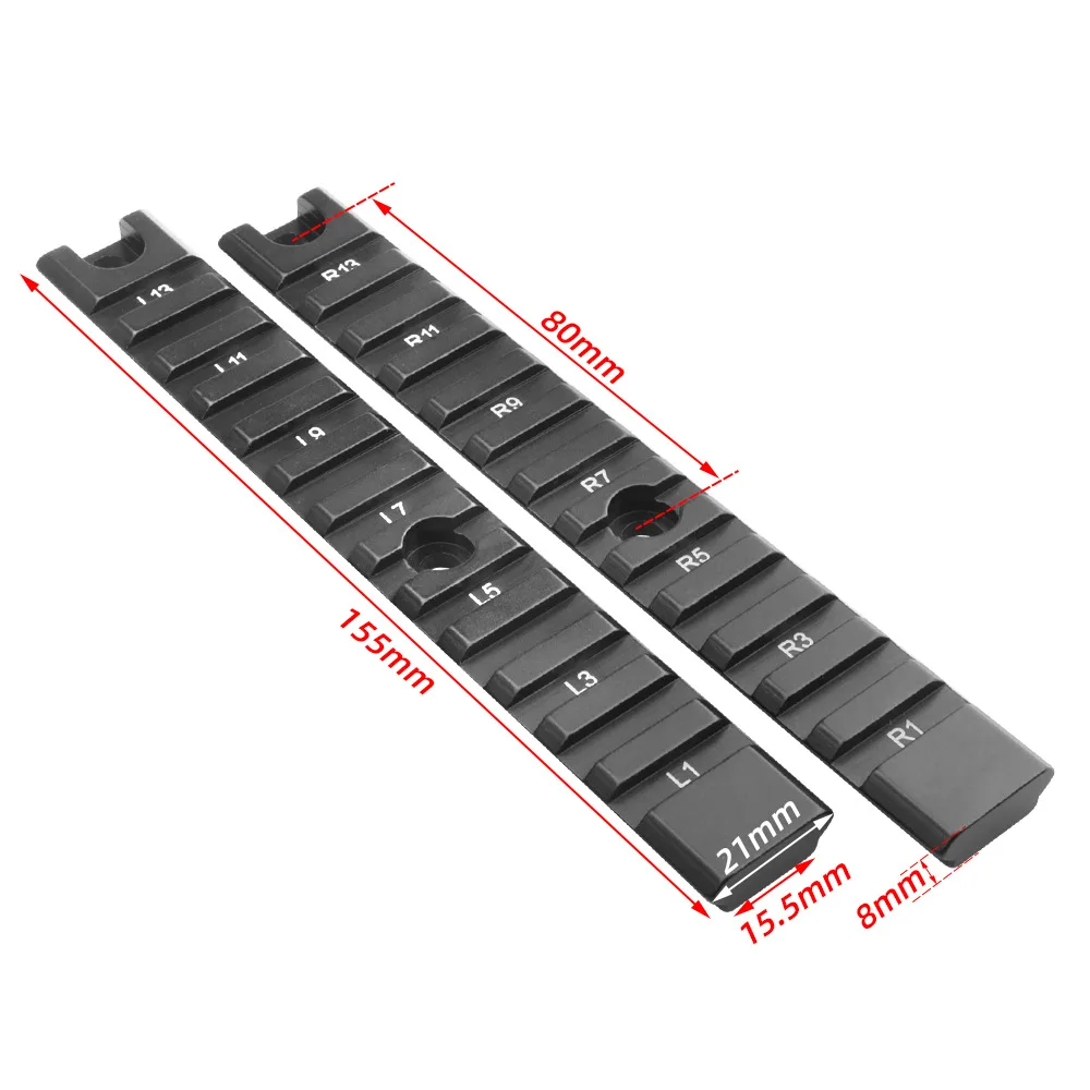 Montaje táctico Picatinny para óptica G36 con mira punto rojo - imagen 2