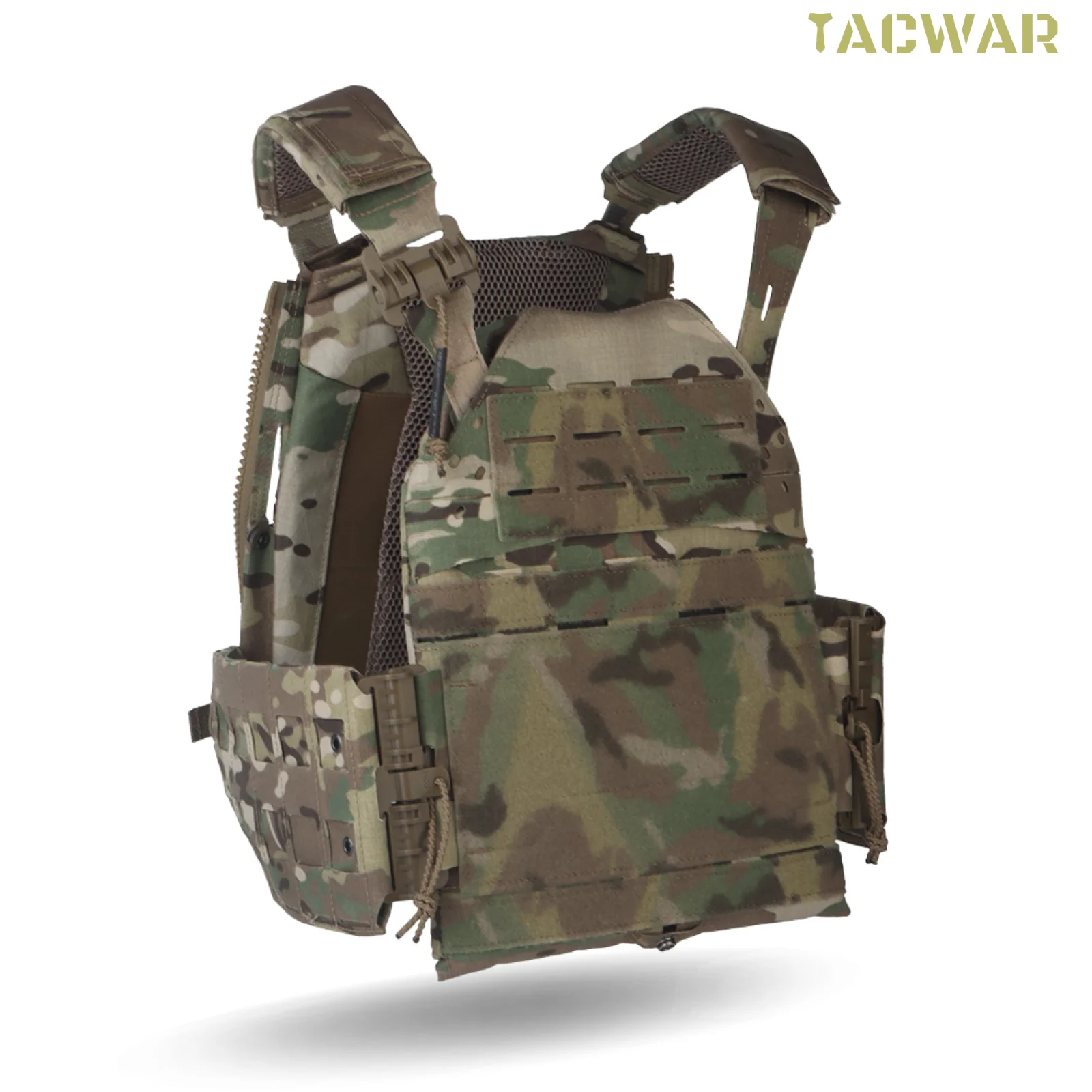 LV-120 Chaleco táctico con cinturón ajustable y liberación rápida