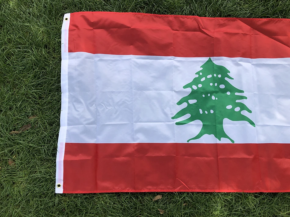 Bandera Líbano 90x150 cm – Poliéster uso interior y exterior