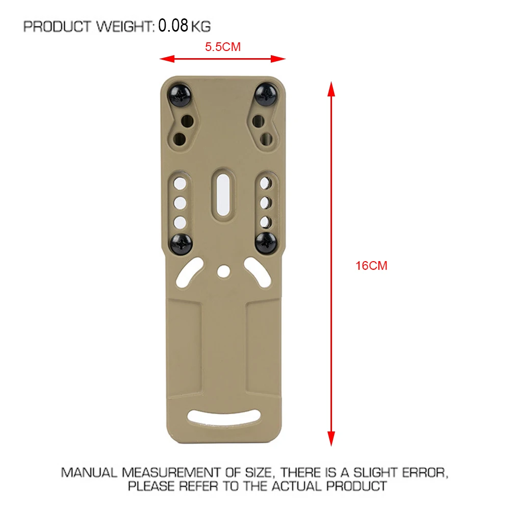 Adaptador metálico corto para funda de pistola compatible con QLS - imagen 4