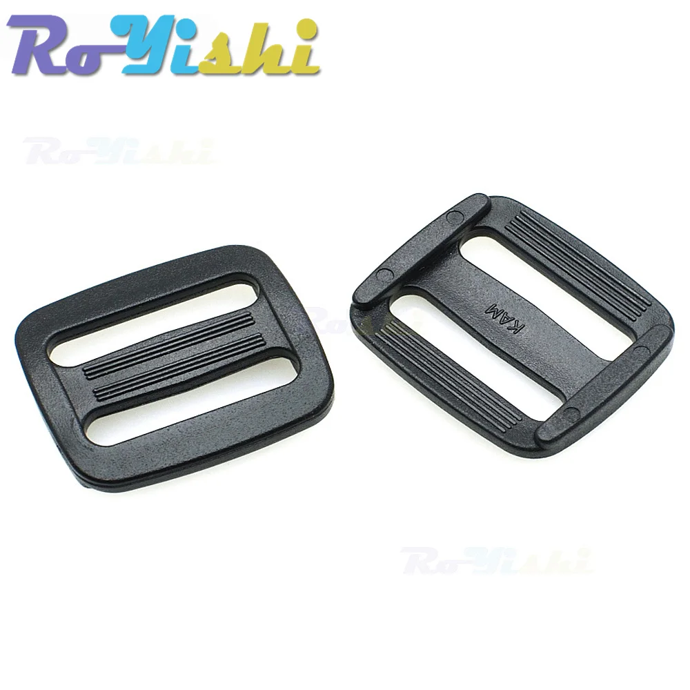 Correas Tri-Glide negras tres anillas para mochila táctica - imagen 3