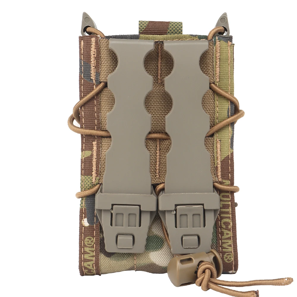 Bolsa táctica de nailon para cargadores M4/AK SMG, cinturón - imagen 5