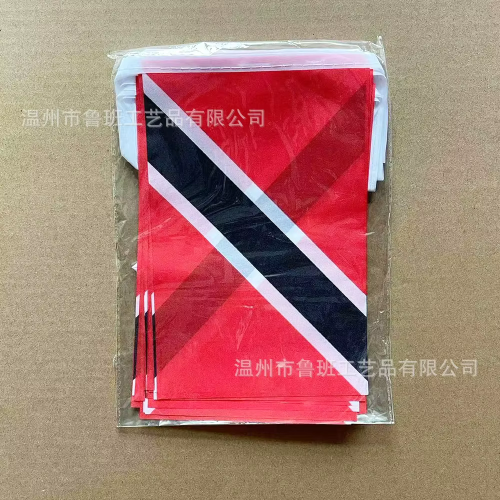 SKY FLAG Banderines Trinidad y Tobago 14x21cm 20uds - imagen 3