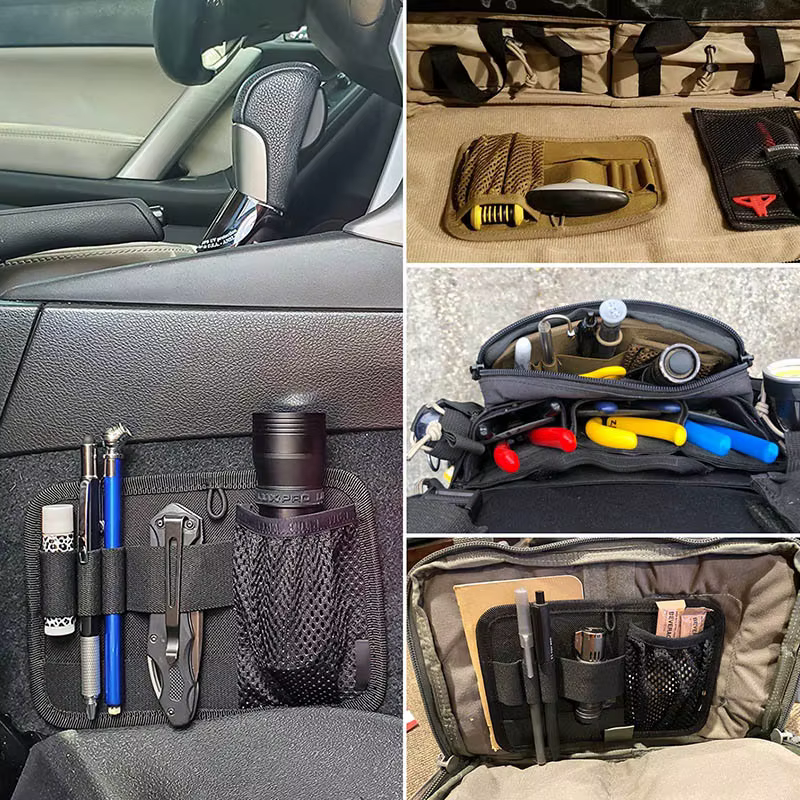 Panel organizador EDC modular MOLLE con separadores internos - imagen 4