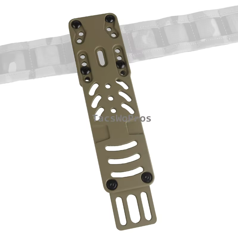 Plataforma táctica modular para funda de pierna – Aluminio MOLLE - imagen 3