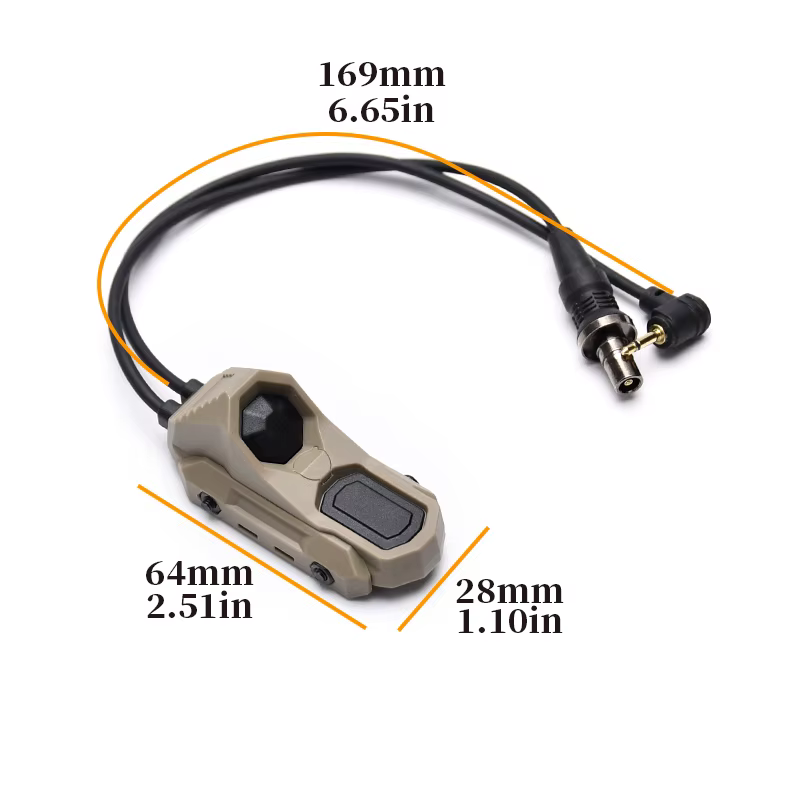 Linterna táctica AXON con láser – Compatible Picatinny y M-LOK - imagen 3