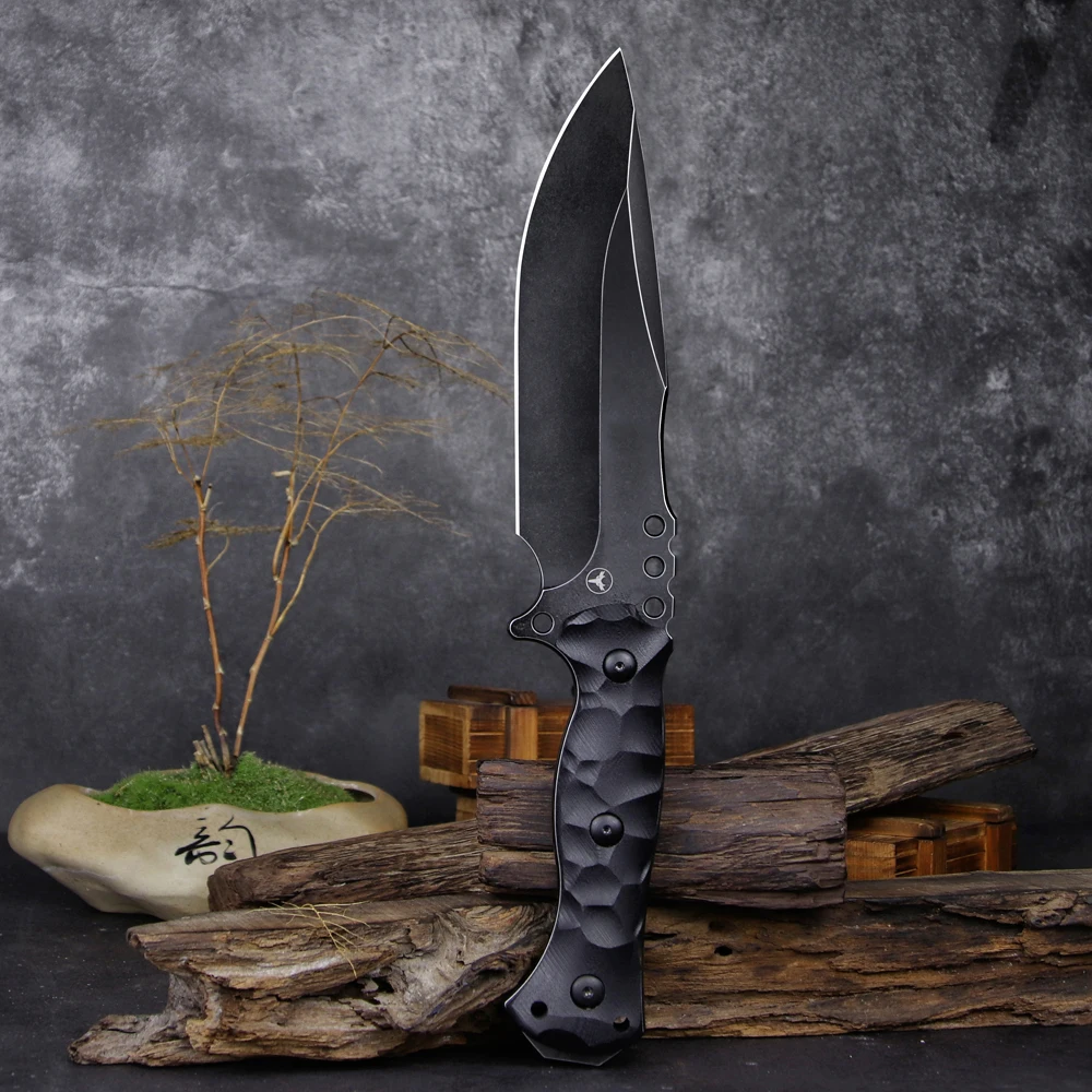 LENGREN Chief cuchillo táctico de hoja fija Drop Point Sleipner Kydex - imagen 2