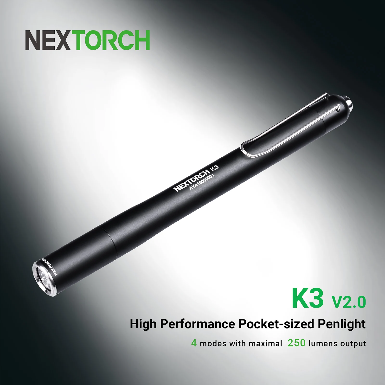 Linterna NEXTORCH K3 en uso clínico