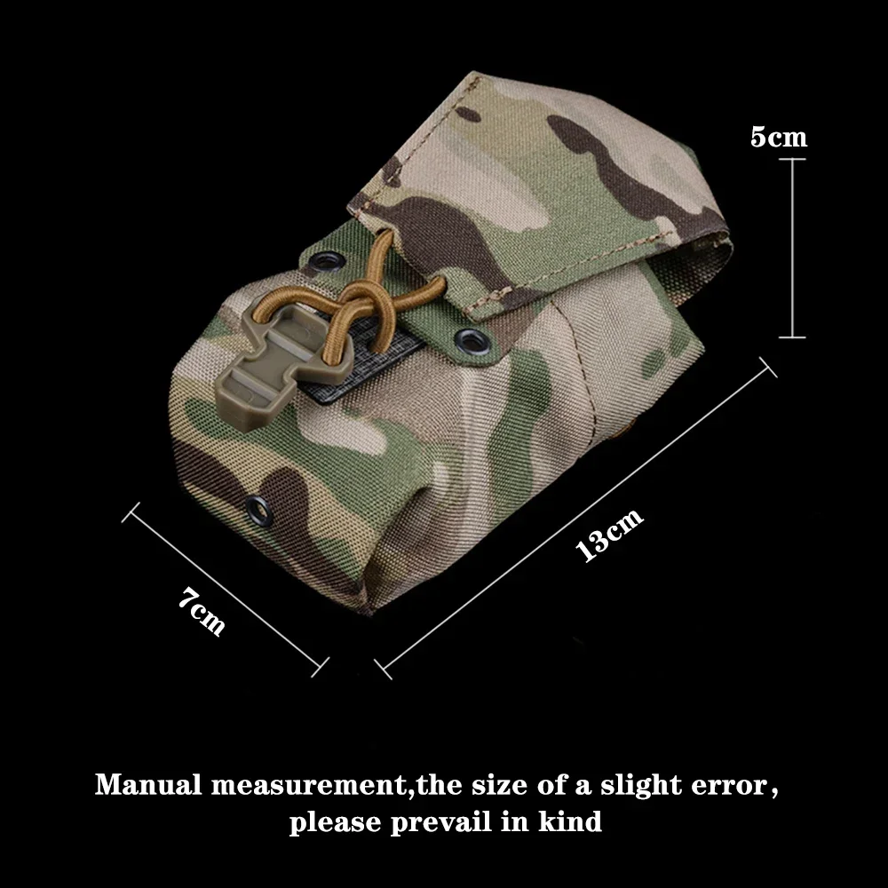 Bolsa táctica MOLLE multifuncional para radio walkie talkie caza - imagen 4