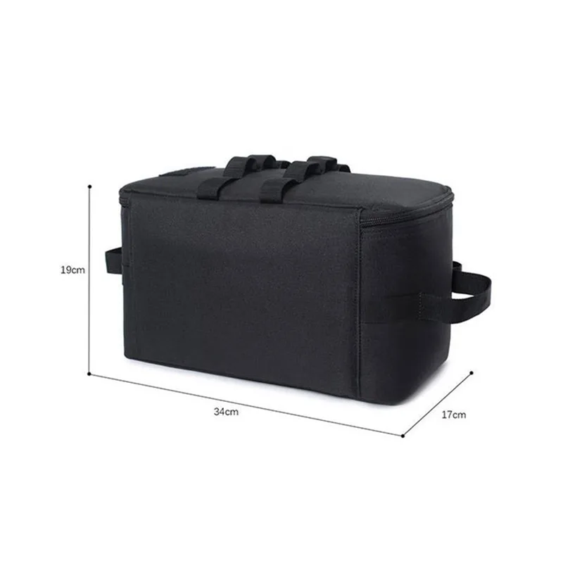 Bolsa de almacenamiento táctica para camping, lámparas y vajilla