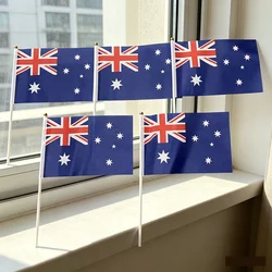 Bandera de Australia de poliéster para ondear a mano, exterior