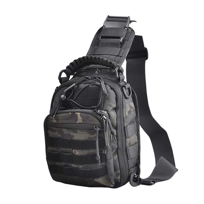 Bolso táctico de pecho MOLLE impermeable – Caza y senderismo