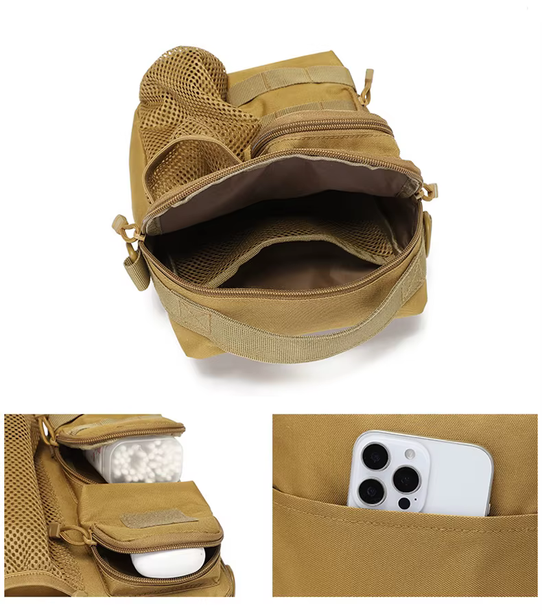 Bolsa compacta para herramientas y botella