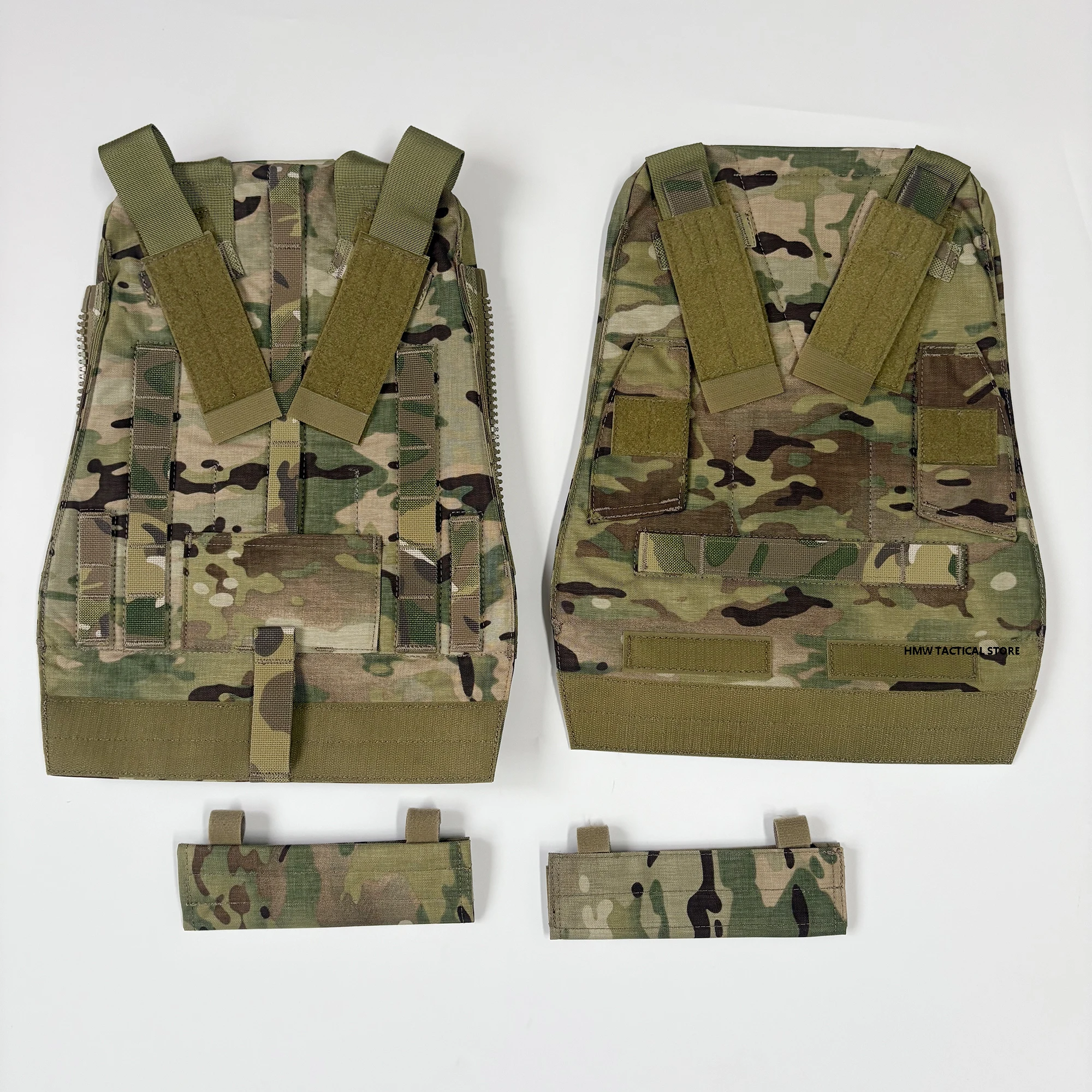 Chaleco táctico AVS nylon alta densidad MBAV sin marco con hombreras