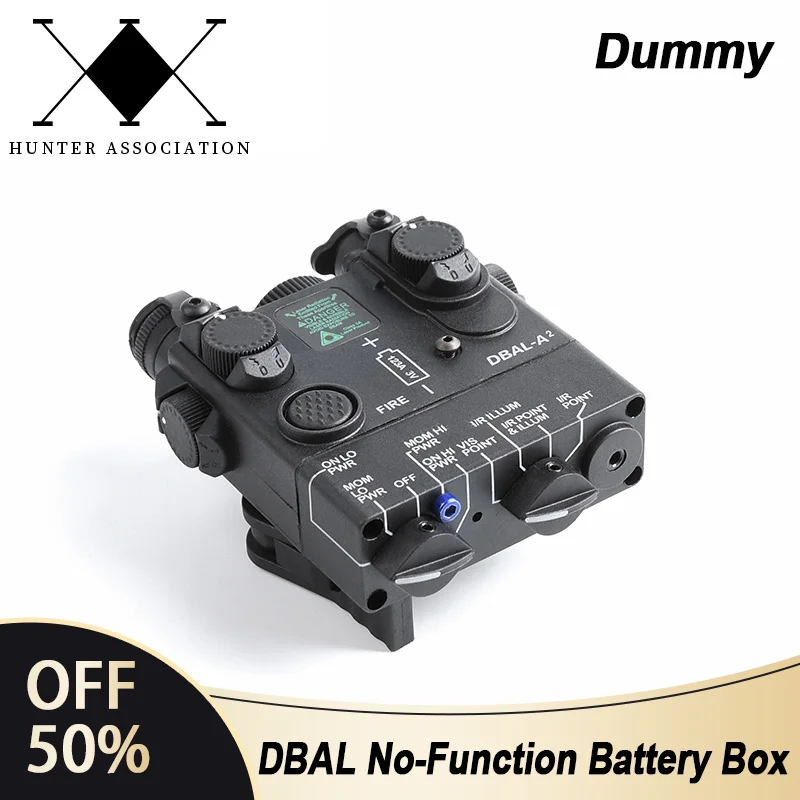 Caja batería DBAL-A2 riel Picatinny – Láser decorativo Airsoft - imagen 4