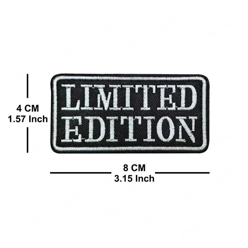 Parche bordado de edición limitada con velcro – Insignia decorativa - imagen 3