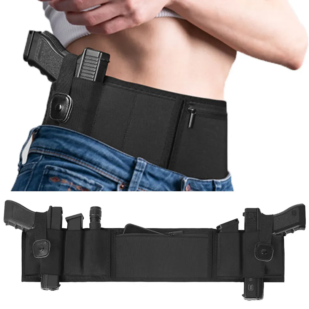 Funda táctica oculta doble para pistolas de caza al aire libre - imagen 4