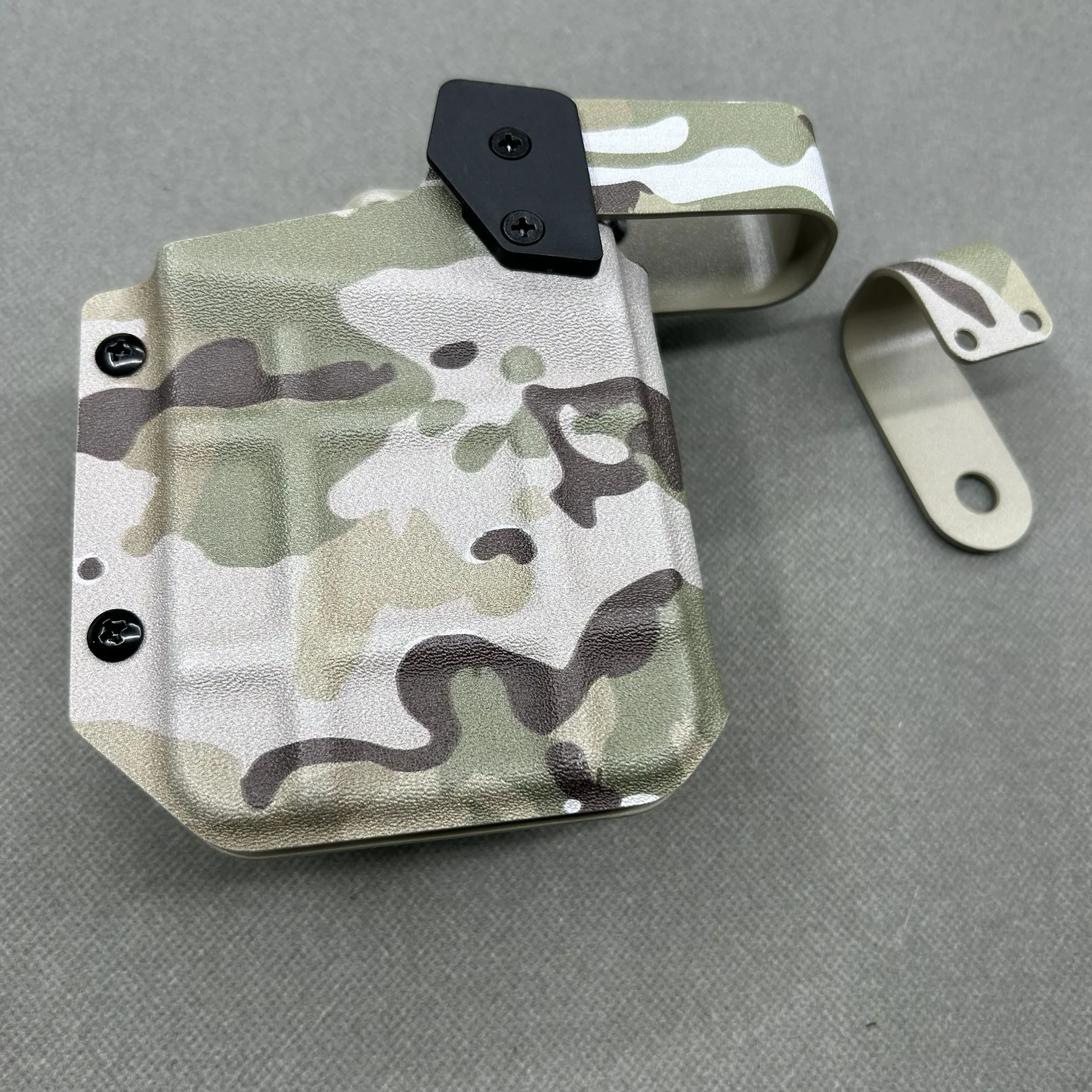 Funda táctica móvil MOLLE bloqueo pulgar, extracción rápida y clip - imagen 2