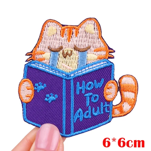 Parche bordado termoadhesivo animal – Para coser o planchar en ropa - imagen 2