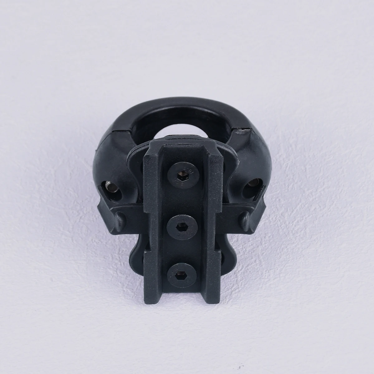 IBH Soporte linterna táctica casco con carril tipo rail ajustable - imagen 2