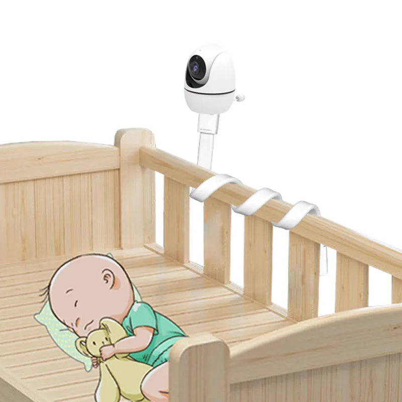 Soporte monitor bebé – Clip fijo para cama sin cámara - imagen 2