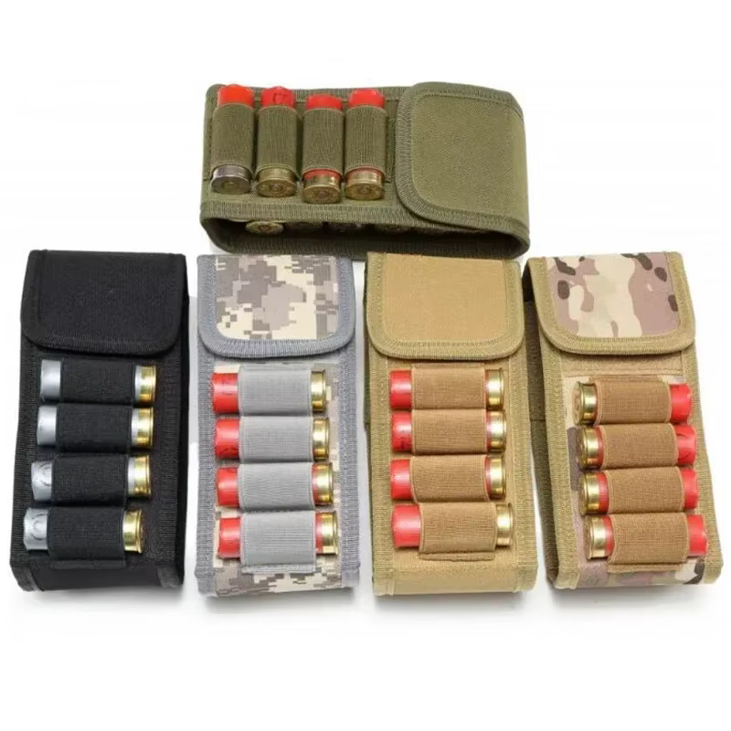 Bolsa para cartuchos escopeta MOLLE de nailon resistente al agua - imagen 4