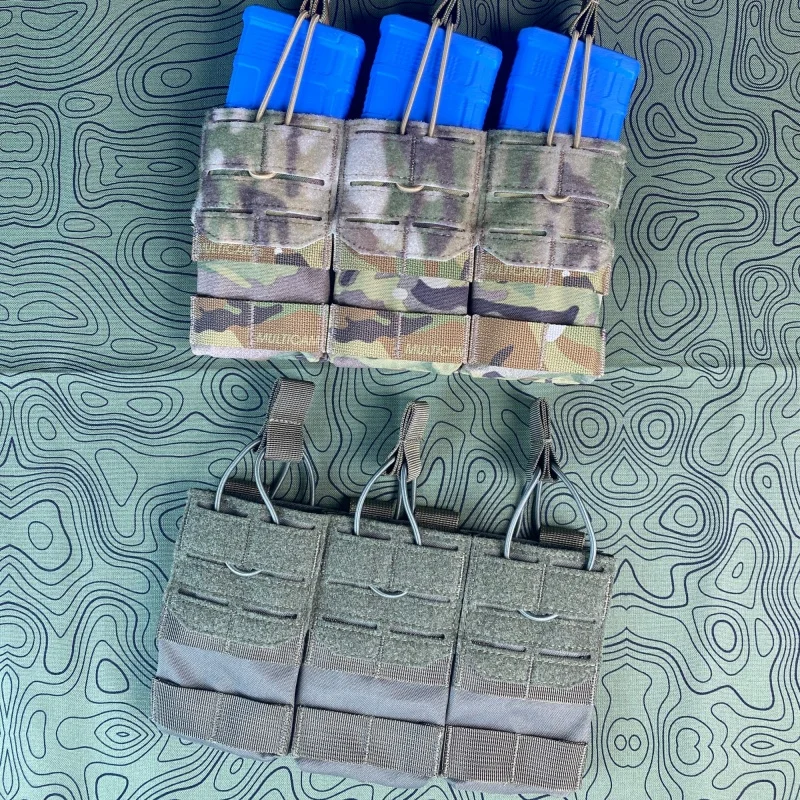 Porta cargadores táctico RG/AOR1/WL 556 para MOLLE aire libre - imagen 5