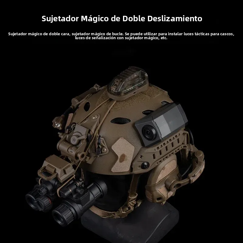 SINAIRSOFT Montura anticaída NVG para casco táctico - Soporte visión nocturna - imagen 3