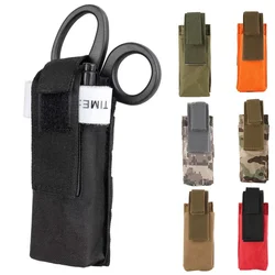 Bolsa Molle táctica para torniquete y tijeras médicas exterior